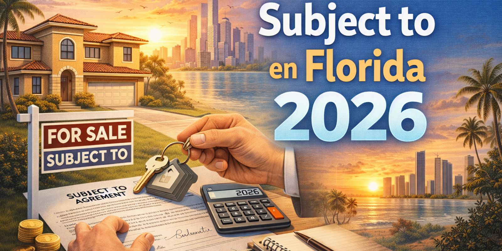 Estrategia Subject To o Sujeto a para salir de hipotecas en Florida