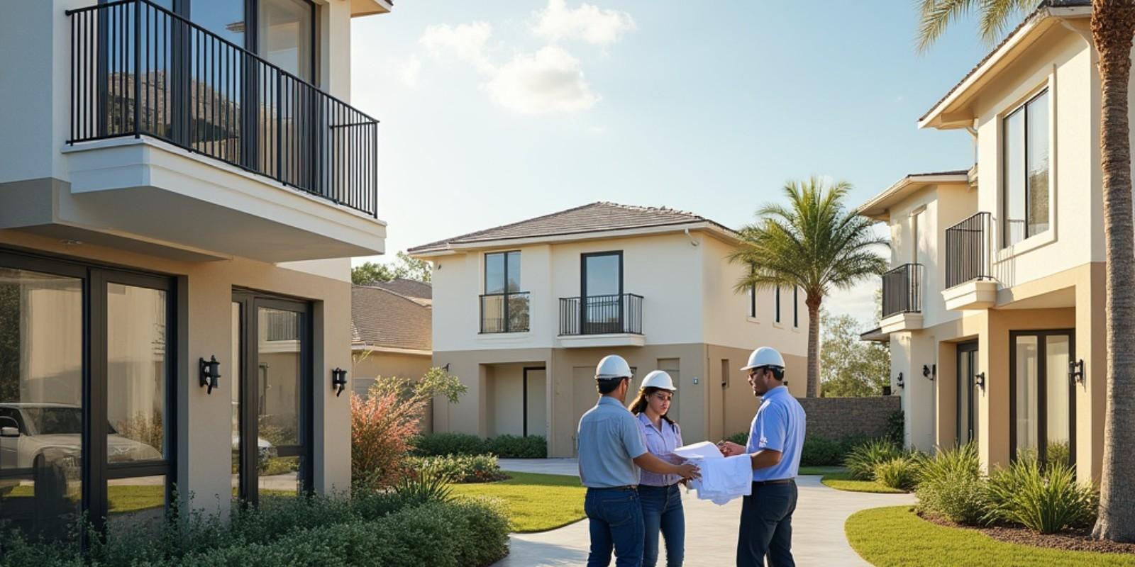 Construcción de Duplex, Triplex y Fourplex en Florida