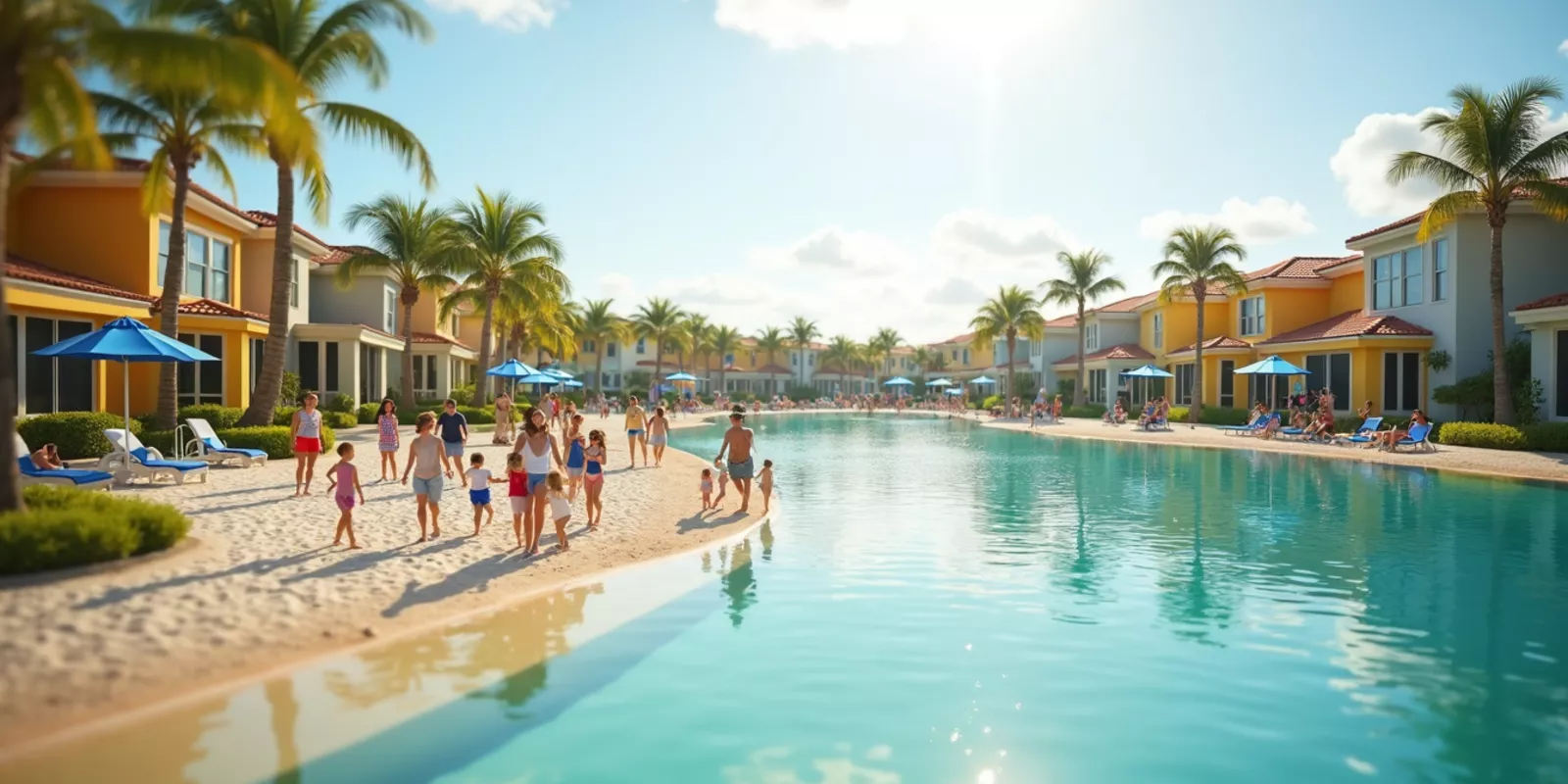 Las 5 mejores comunidades con Crystal Lagoons en Wesley Chapel: Epperson vs. Mirada